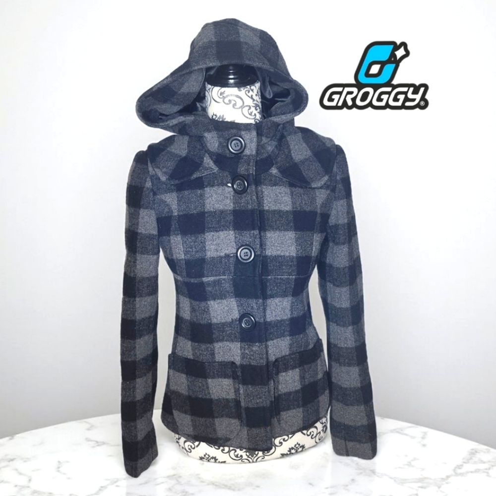 GROGGY Y2K Wool Blend Waist Coat - XSmall